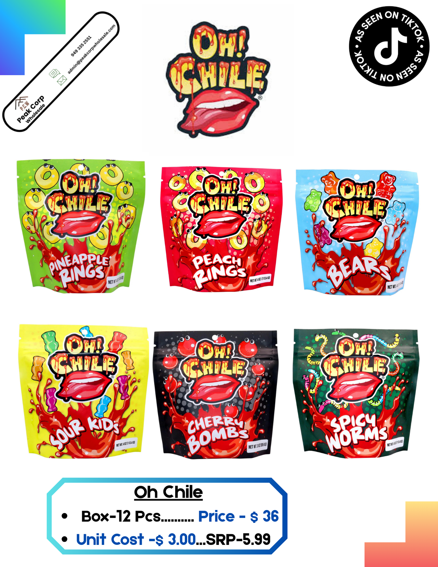 Oh Chili-12 pcs