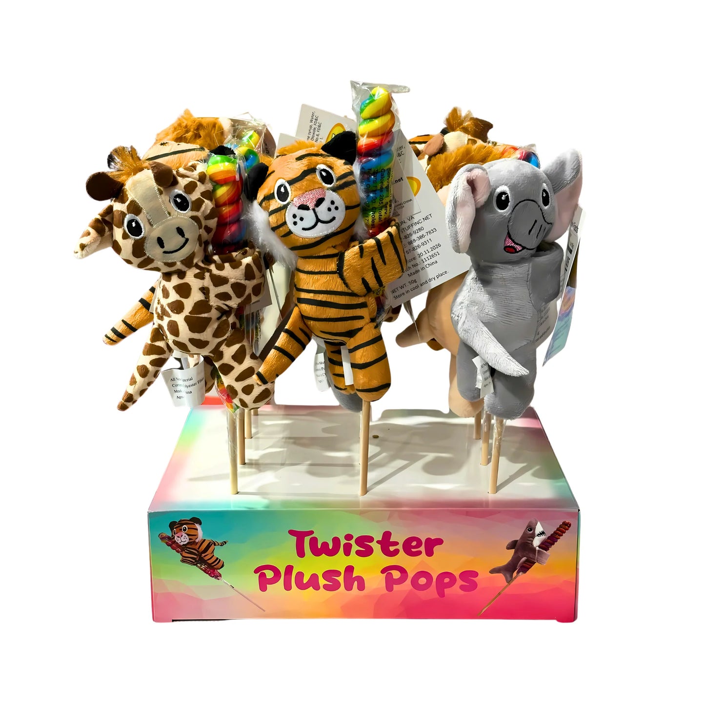Twister Plush pop-12pcs