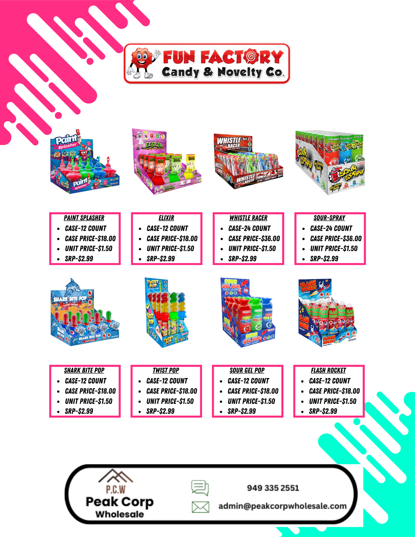 Candy Fun Toy -24pcs