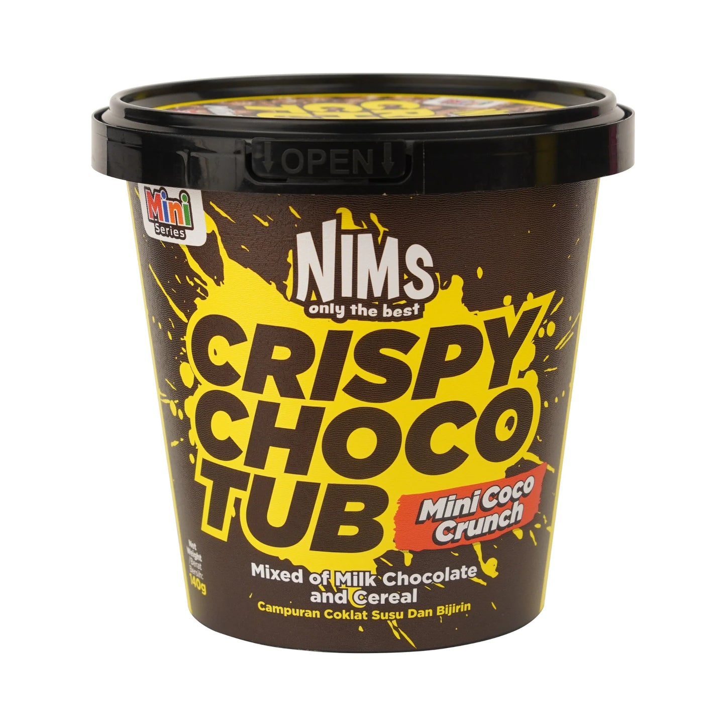 NIMS CRISPY CHOCO TUBE CEREAL
