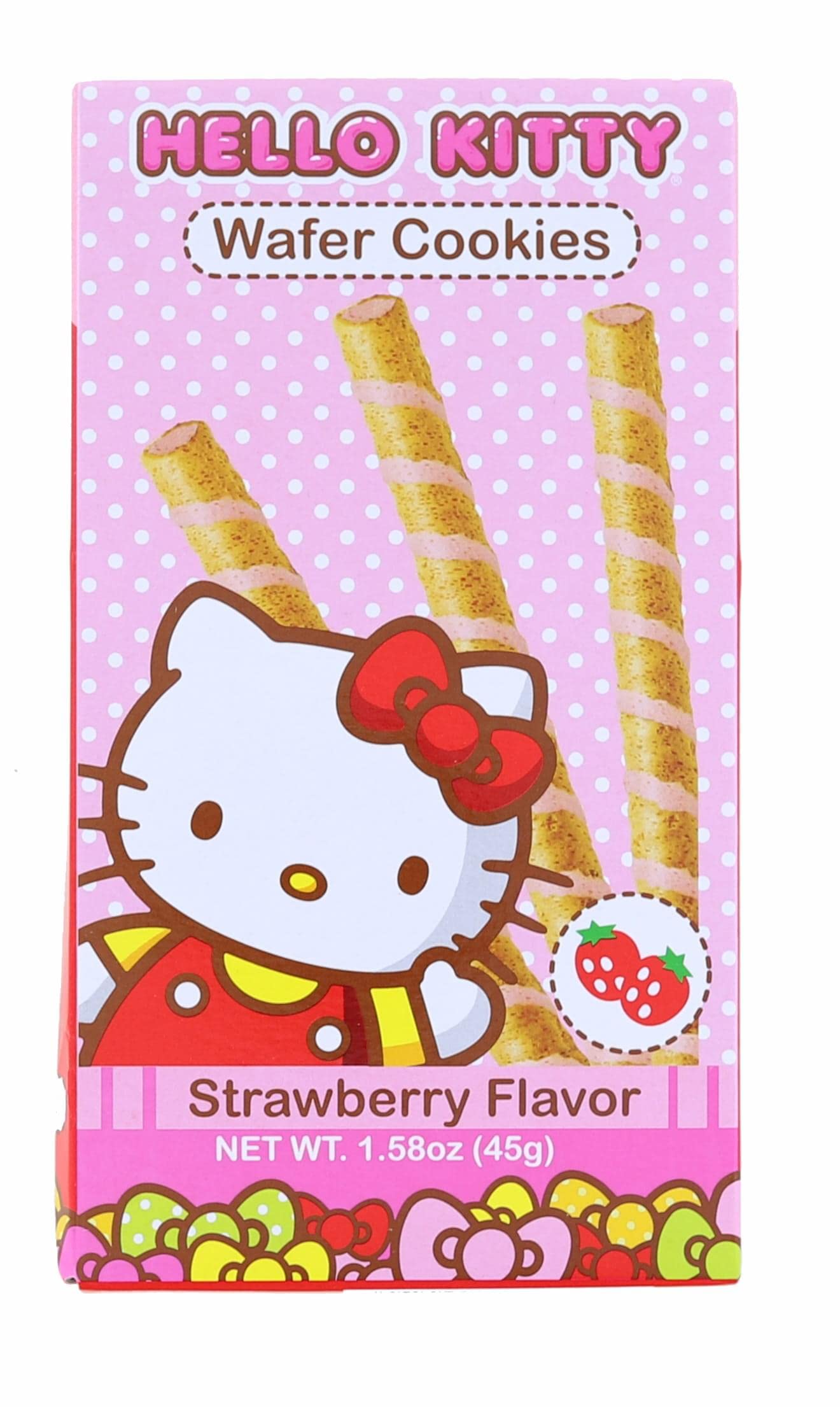 H.K Strawberry Wafer Cookies-12 Count