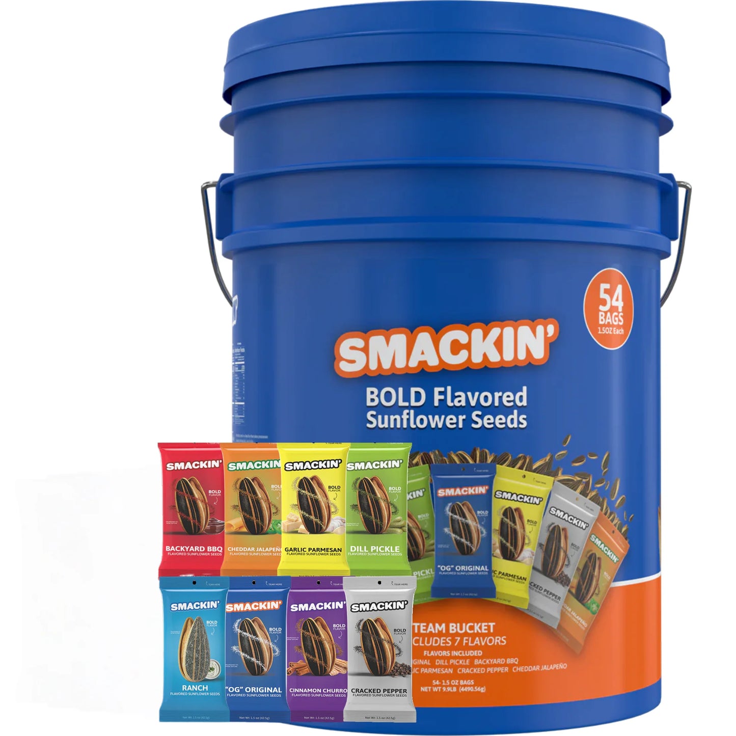 Smacking Seed Team Bucket variety-54pcs