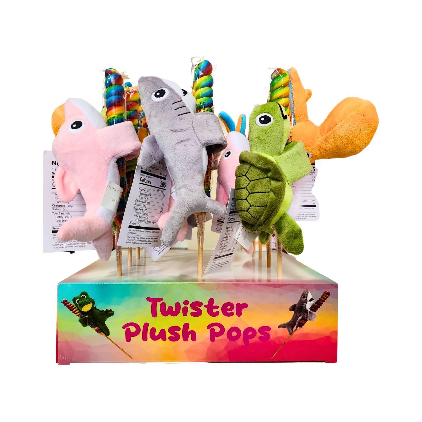 Twister Plush pop-12pcs
