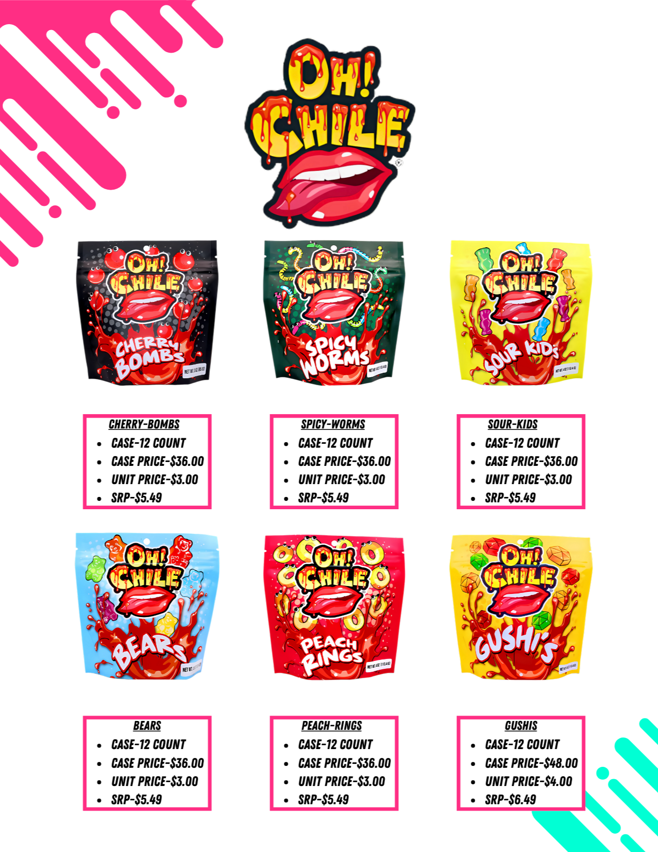 Oh Chili-12 pcs