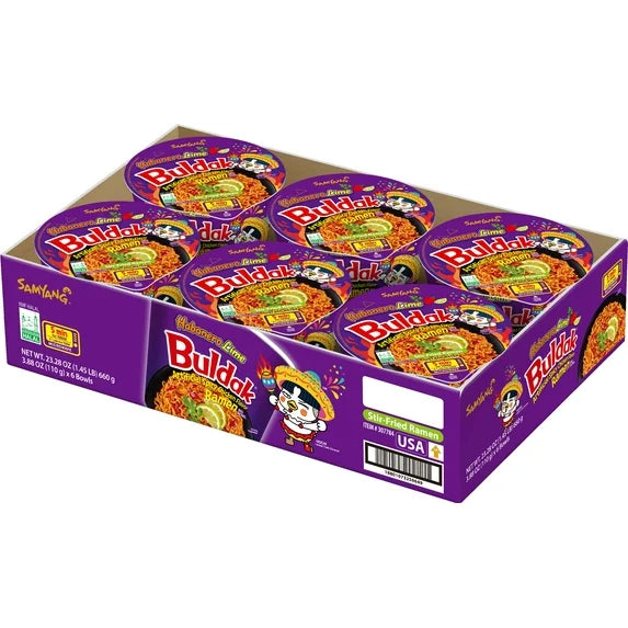 Buldak-Carborana Ramen-6 pcs