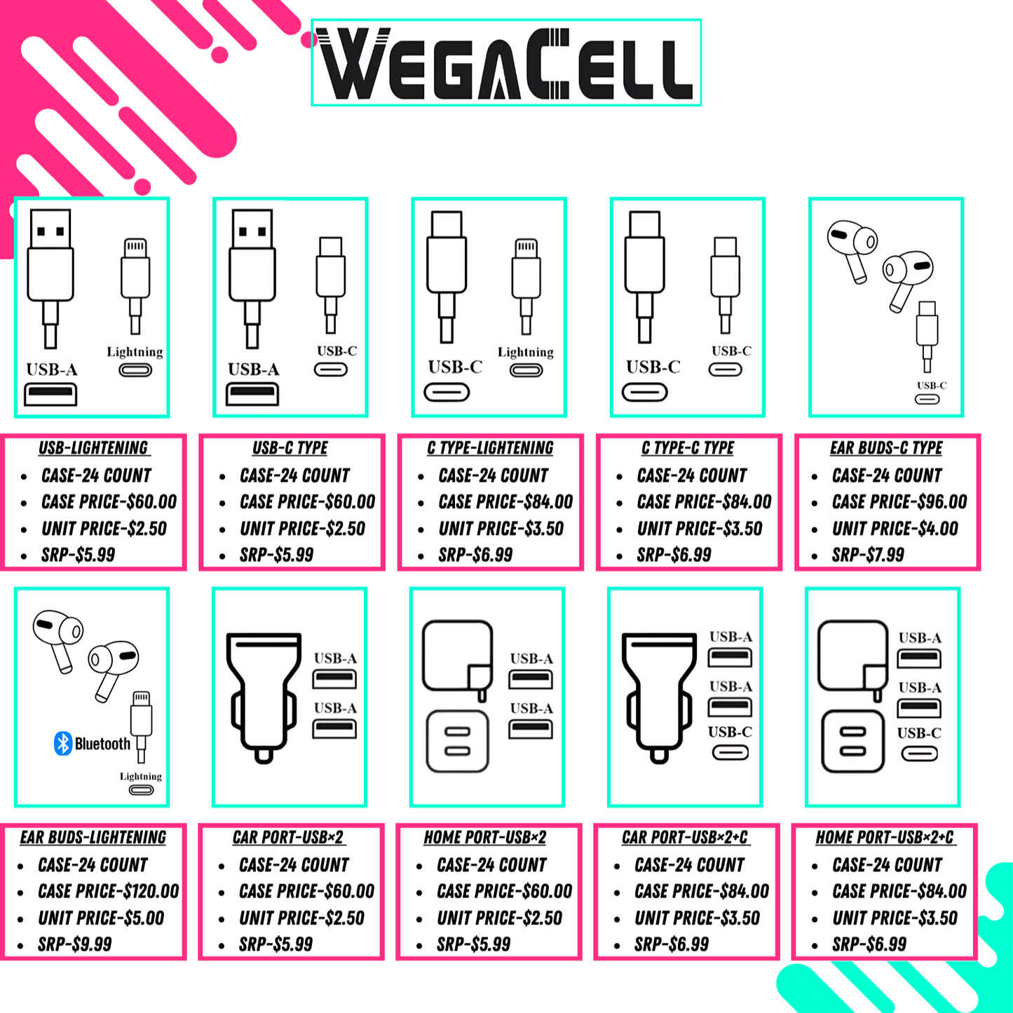 Wega Cell Acc-1 pcs