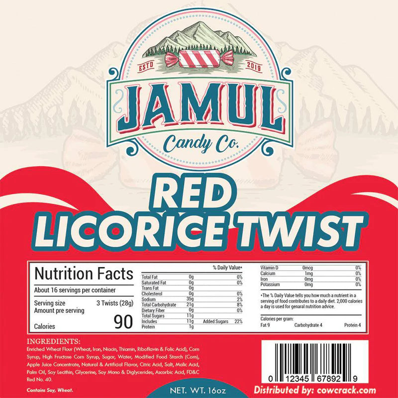 Jamul Licorice-12pcs