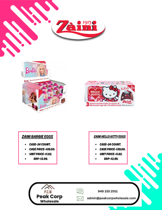 ZainI Eggs Barbie 20g - 24 pcs