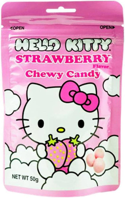 H.K Strawberry Chew Candy-8 count