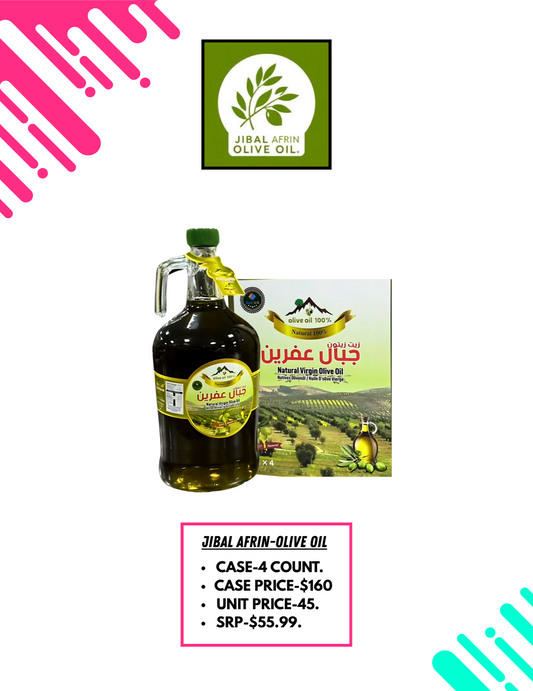 Jabal Afrin Olive Oil