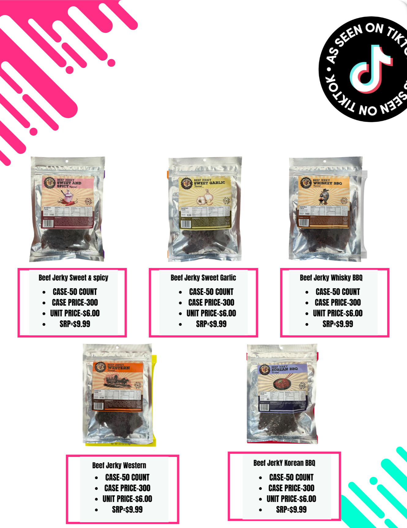Beef Jerky 3 oz-1 pcs