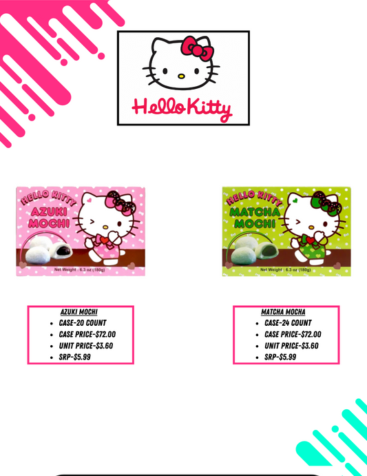 H.K Macha Mochi-20 pcs