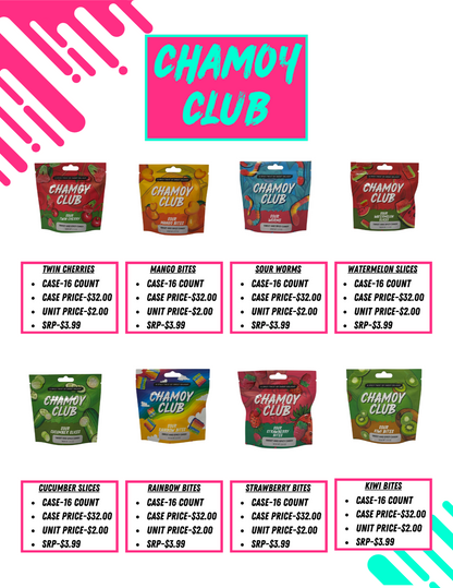 Chamoy Club-16 pcs