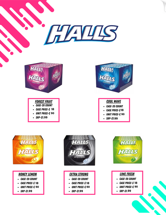 Halls-20 pcs