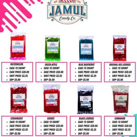Jamul Licorice-12pcs