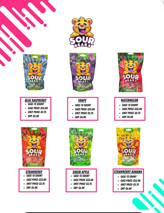 Sour Bear-12pcs