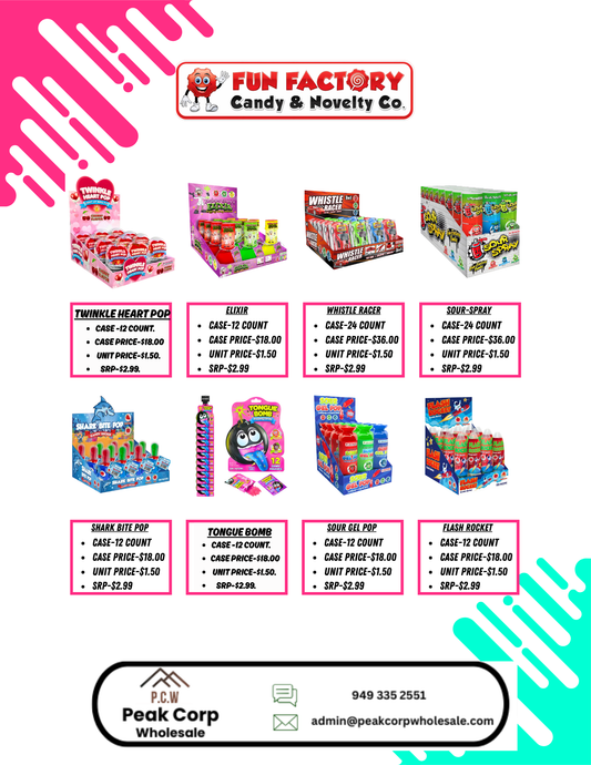 Candy Fun Toy -12pcs